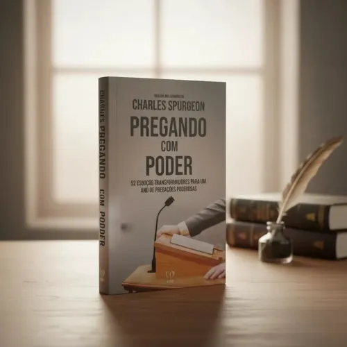 Pregando Com Poder -Inspiração e aprimoramento na arte de pregar - Vol. 1 - Charles Spurge
