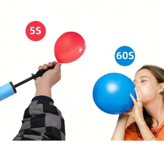 Bomba Manual Sobrador ar para Balão
