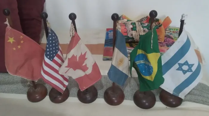 Bandeira de mesa