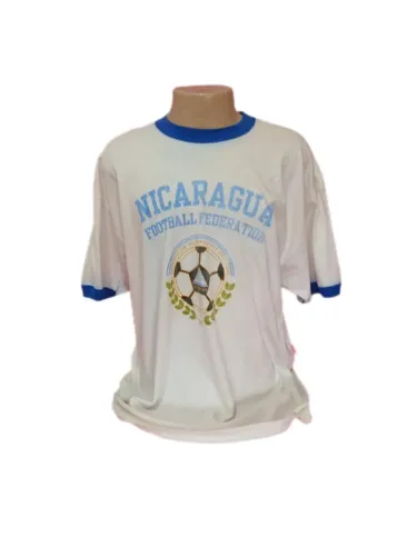 Camiseta Nicarágua - Futebol Algodão Tamanho XXL