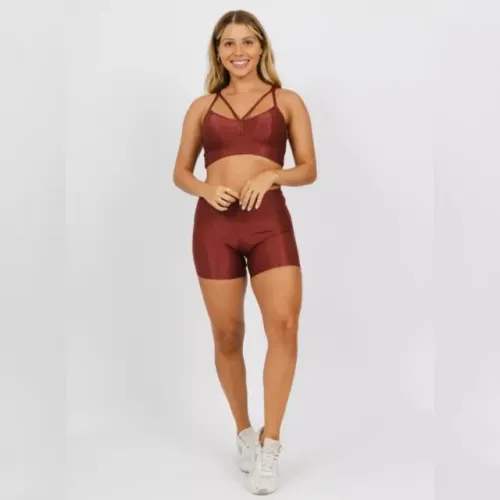 Conjunto Fitness Shortinho Básico