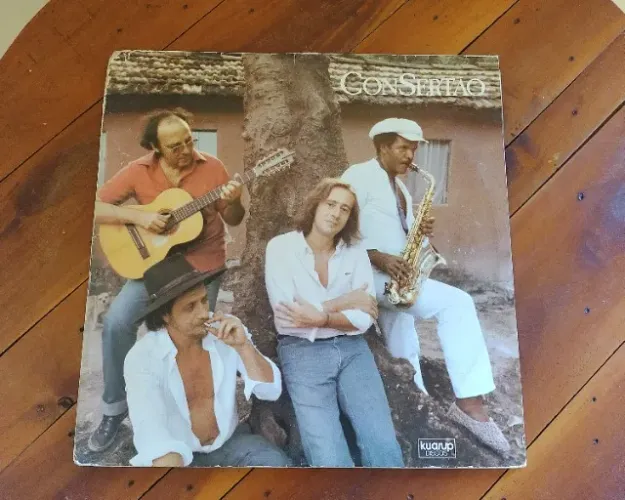 LP Duplo ConSertão (Elomar, Arthur Moreira Lima, Paulo Moura, Heraldo Do Monte)