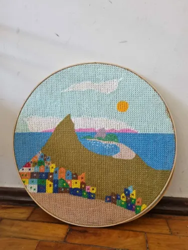 Quadro artesanal 48cm