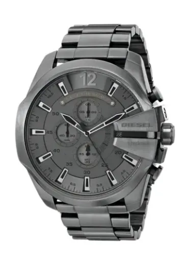 Relógio Diesel DZ-4282 Mega Chief Original - Aço Inoxidável - Cronógrafo - Masculino