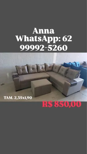 Sofá de canto (&).(&)