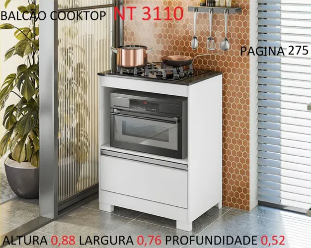 PROMOÇÃO BALCÃO COKTOP TEMOS APARTI DE 390.00
