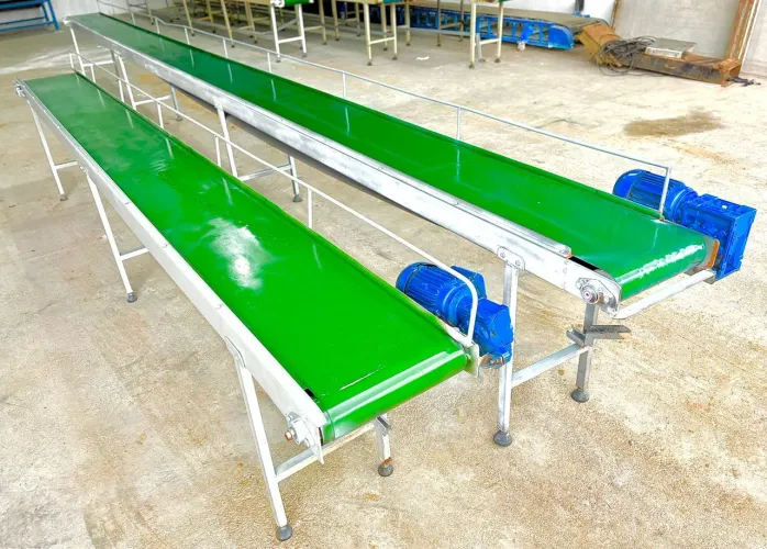 Esteira transportadora industrial 9,5 metros x 45 cm