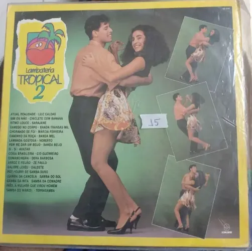 Disco Vinil LP. Lambateria Tropical 2