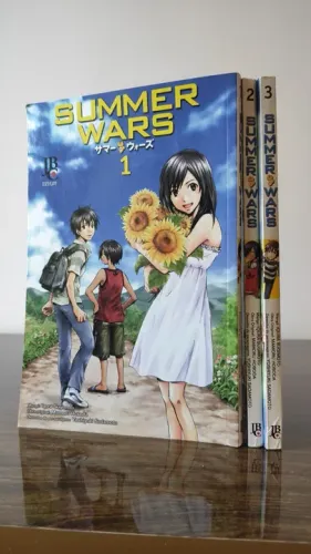 Mangá Summer Wars - Volumes 1 2 e 3