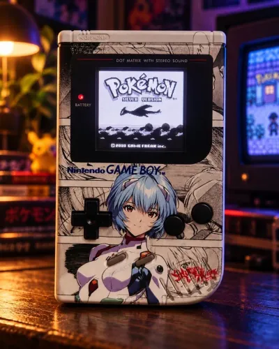Game Boy Dmg - Rei mod - Tela ips