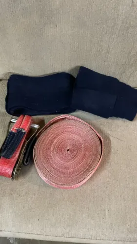 Kit Slackline Completo com Catraca e Protetores