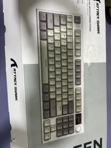 Teclado mecânico Attack shark K86