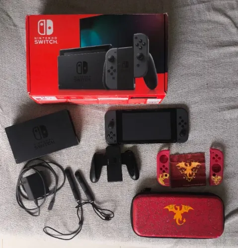 Nintendo Switch V2 Cinza