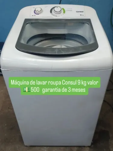 Máquina de lavar roupa Consul 9 kg