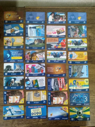 110 Cartões Telefônico Orelhão Telemar Tarjinha