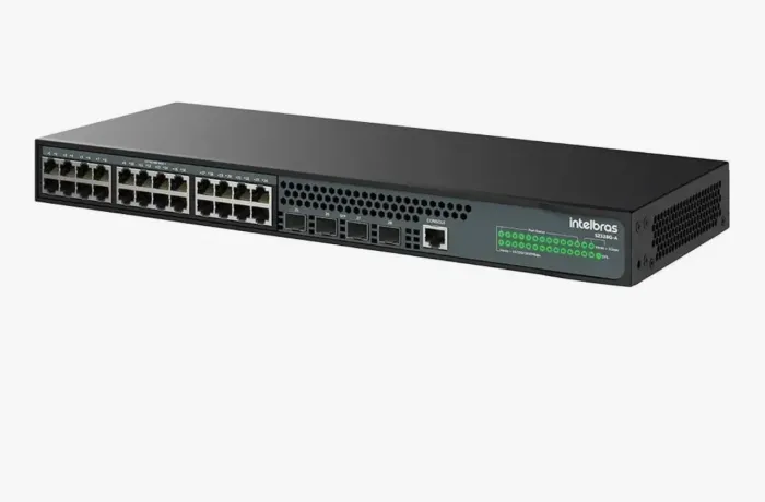 Switch Gerenciável 24Portas Gibabit Intelbras