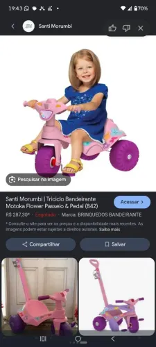 Triciclo dois em um