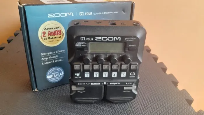 PEDALEIRA ZOOM G1 FOUR (APENAS VENDA)