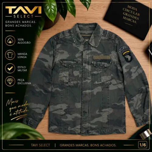 Jaqueta Camuflada Arizona Jean Company