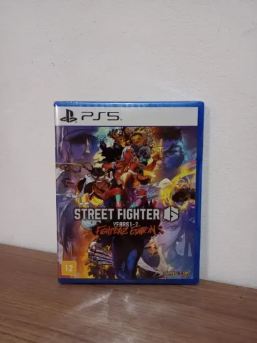 Jogo Street Fighter 6 Years 1-2 Fighters Edition Ps5 Novo Lacrado