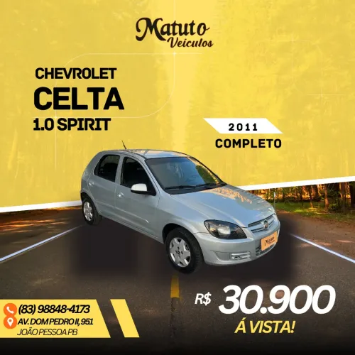 Chevrolet Celta Spirit/ LT 1.0 MPFI 8V Flexp. 5P 2011