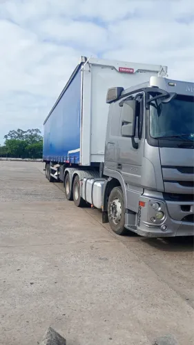 Caminhão Mercedes bens acritos 2018 2546 carreta said 30 palid trukvam LS 2021/2022 