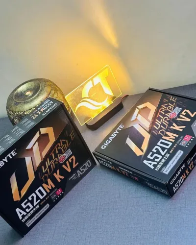Placa Mãe Gigabyte A520M K V2 AM4 DDR4 Lacrado