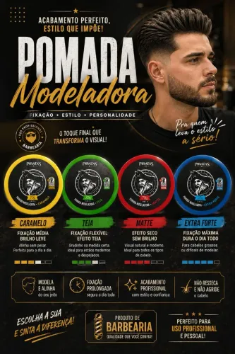 Pomada modeladora 