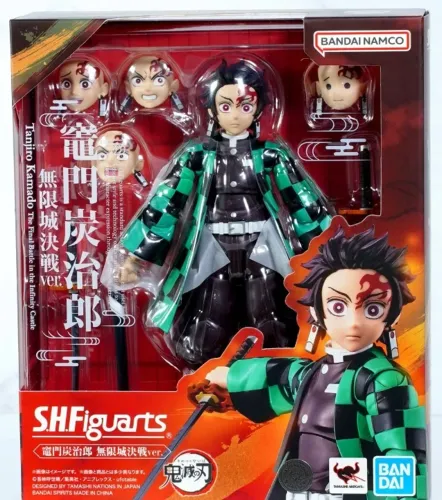Figura de ação S.H.Figuarts Tanjiro Kamado Infinity Castle Battle