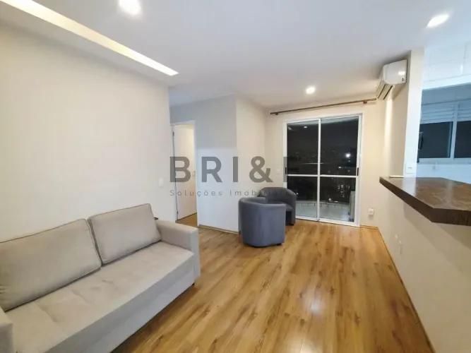 Apartamento para locaçao 49m², 2 dormitórios , 1 vaga - Campo Belo - São Paulo
