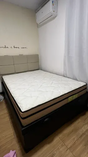 Cama casal baú 