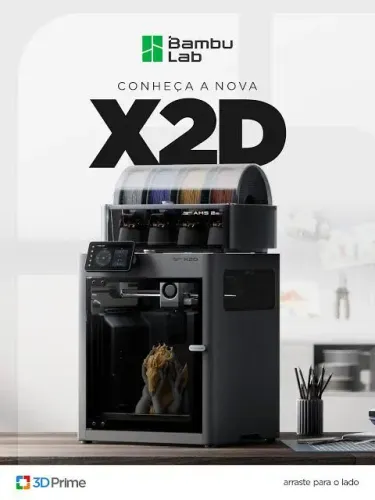 Vendo 3d impressora x2d nova