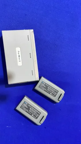 Carregador e baterias para drone DJI mini 2