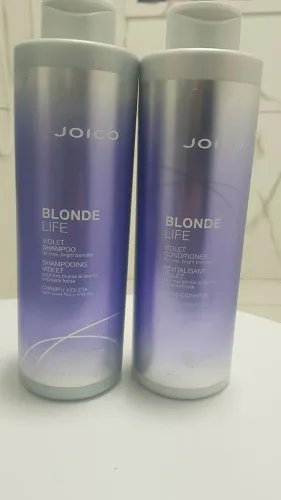 Kit Joico Blonde shampoo e condicionador