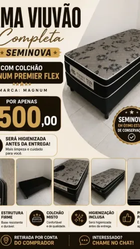 Cama viúva ótimo estado higienizada