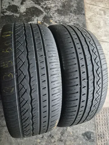 2 pneus 235/50/18 aelus original não reaberto (250 em 2× no ct
