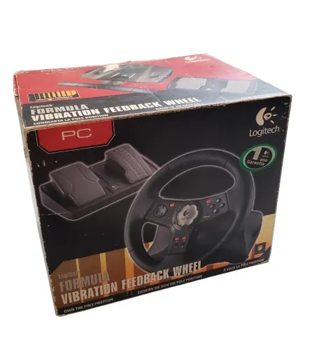 Volante Logitech Com Fio Formula Vibration Feedback Wheel