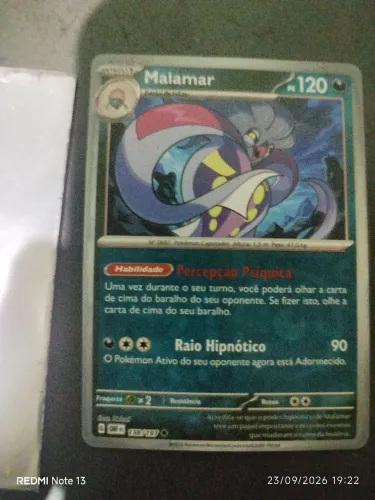 Cartinha pokémon