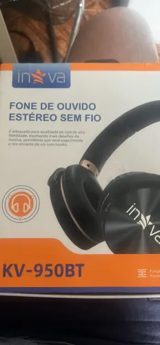 Fone de ouvidos inove Bluetooth novo