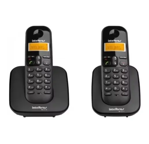 Telefone sem Fio Digital Intelbras com Ramal