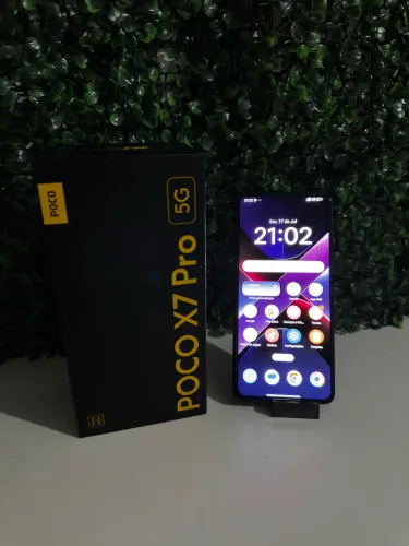 Celular poco x7 pro todo original sem detalhes 5 meses de uso