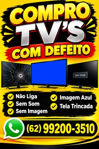 Compr@mos Tv com defeito
