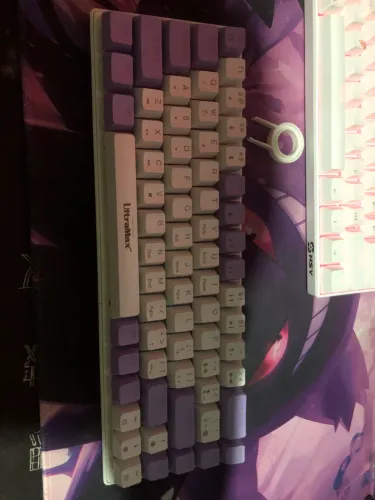Teclado mecânico switch vermelho 