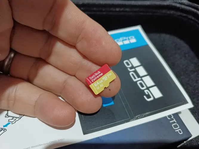 Cartão de Memória SanDisk 64GB A2 C3 V30 Original P/ Gopro e Drones