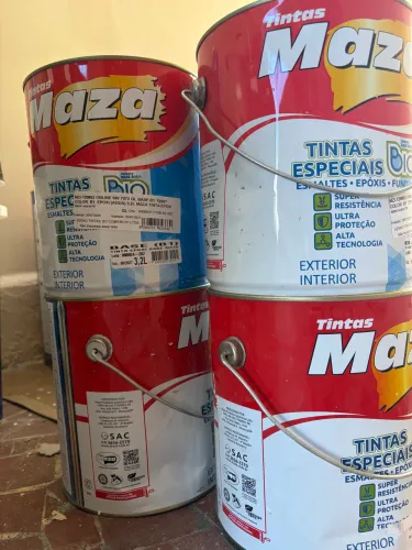 Tinta epóxi maza cinza claro ?on-line?