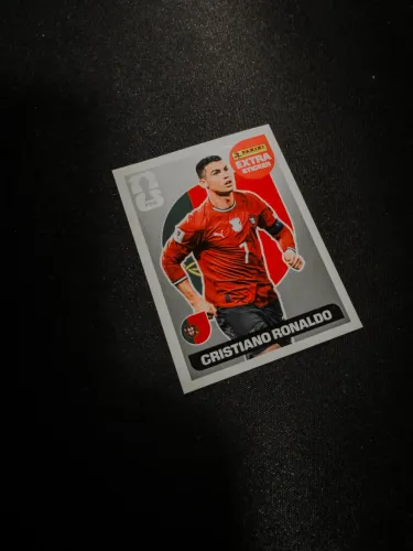 Figurinha Legends 2026 - Cristiano Ronaldo Prata