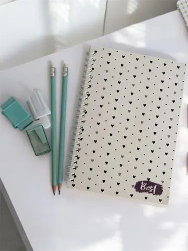 Kit papelaria completo cor pastel