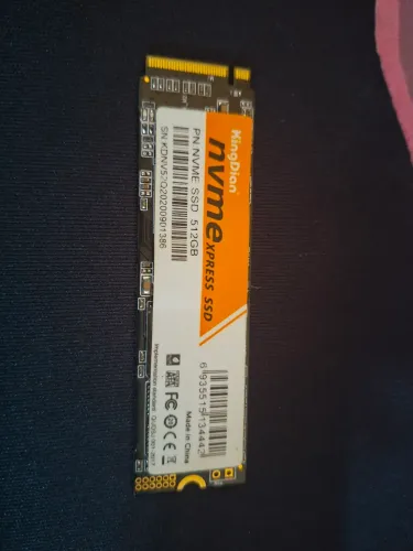 SSD NVMe M.2 512GB KingDian PCIe 3.0 x4 - Saúde 93% Testado