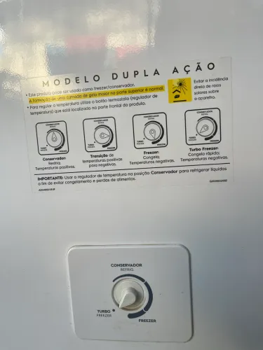 Freezer horizontal duas portas !!!