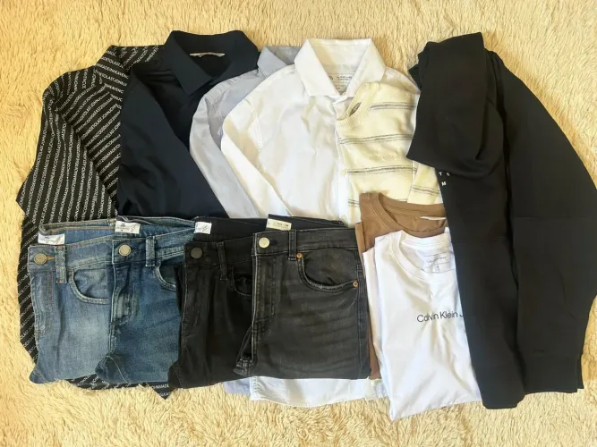 LOTE DE ROUPAS ZARA INFANTIL PARA MENINOS